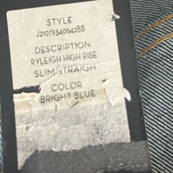 Veronica Beard Ryleigh Slim Straight Jeans Sz 24 NWT - Picture 9 of 9